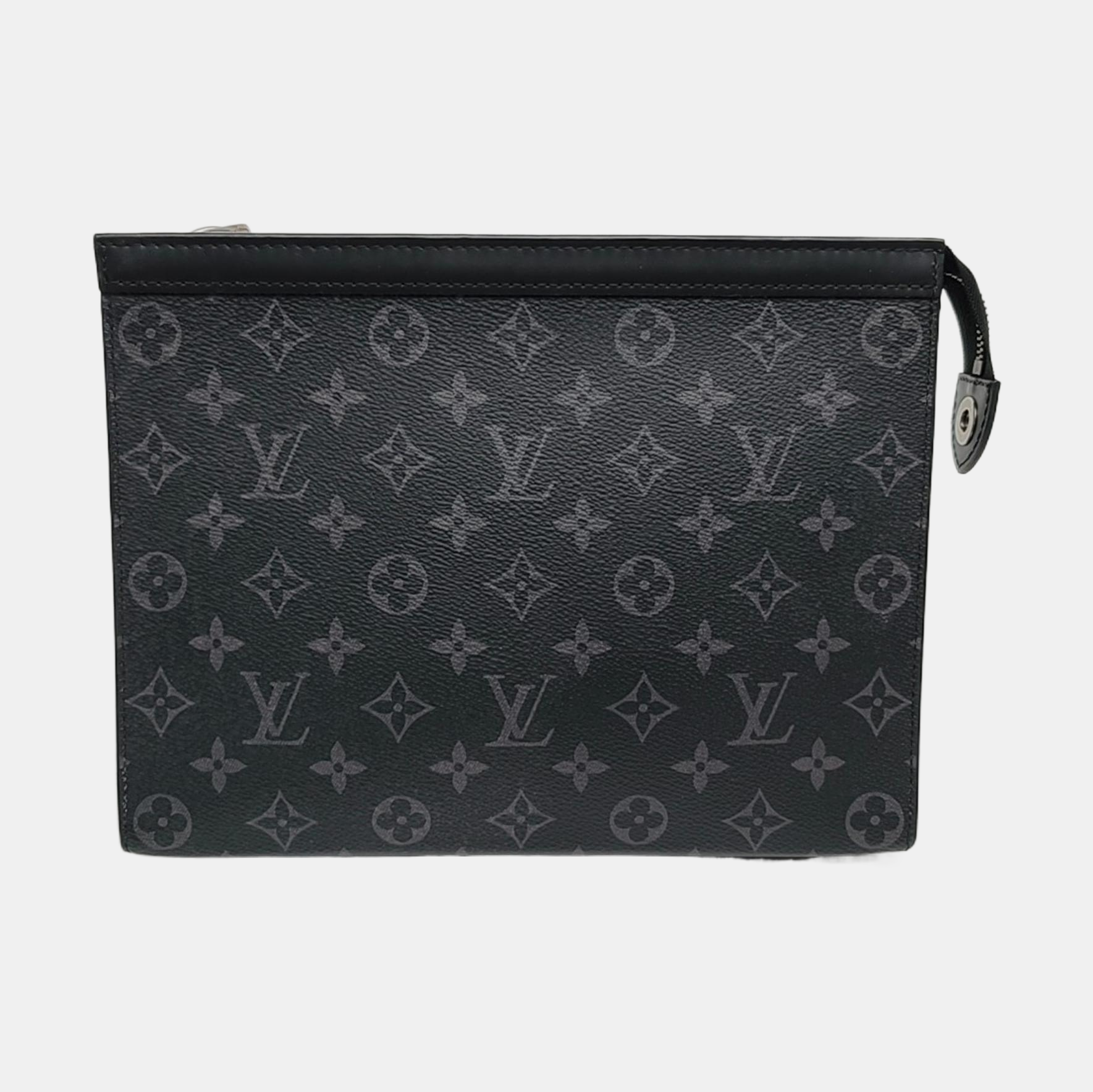 Pochette Voyag MM Monogram Coated Canvas Black