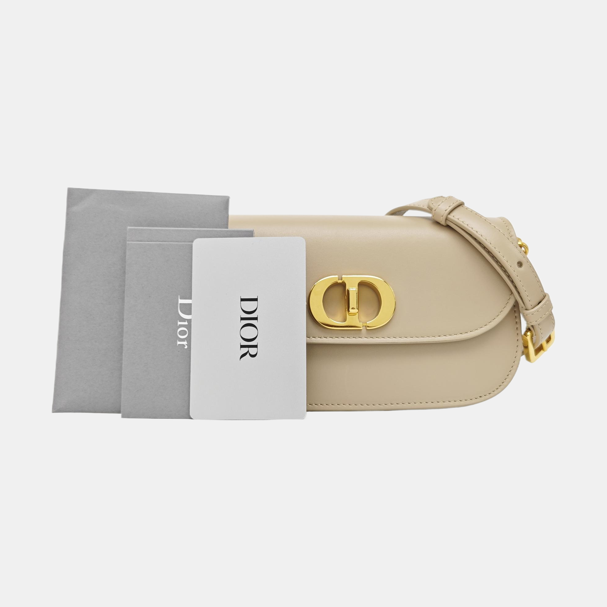 Bobby Small Calfskin Beige