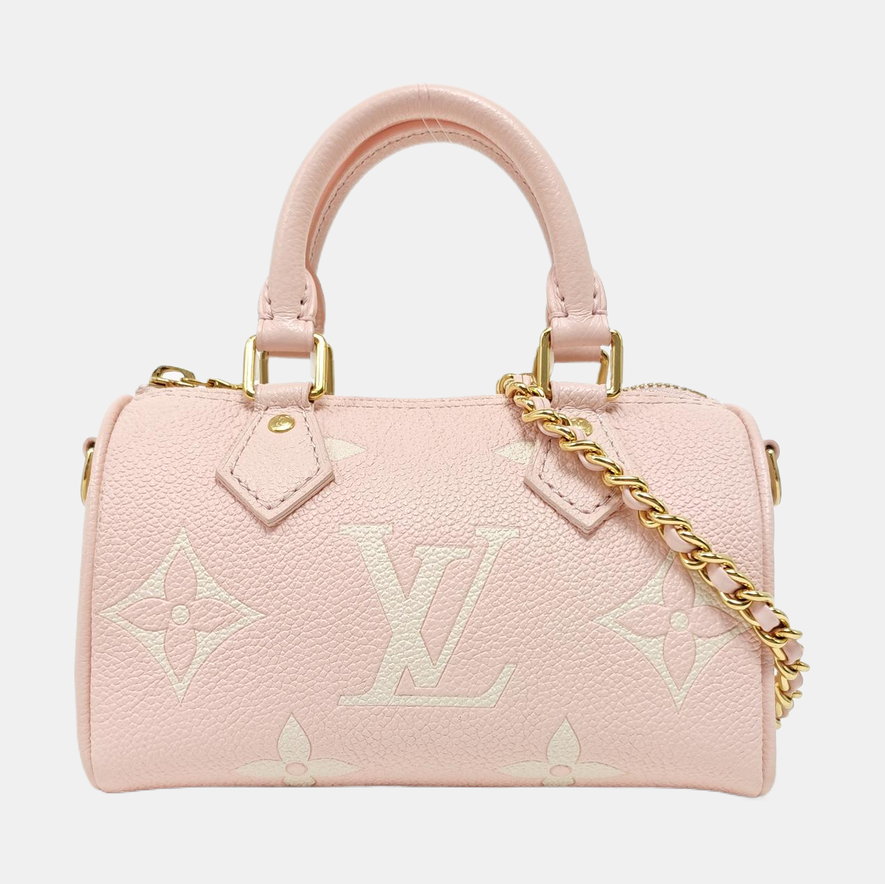 SPEEDY Monogram Calfskin Pink