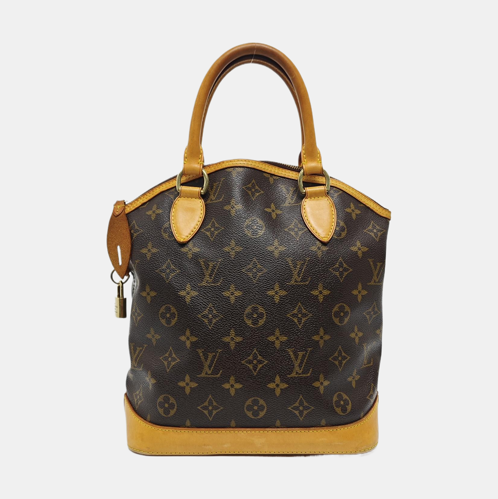 LOCKIT PM Monogram Coated Canvas Brown