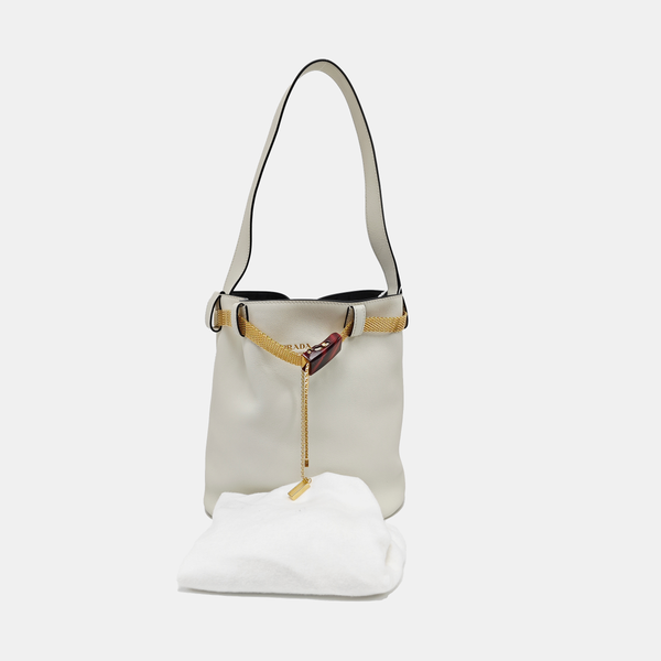 Buckle Calfskin White