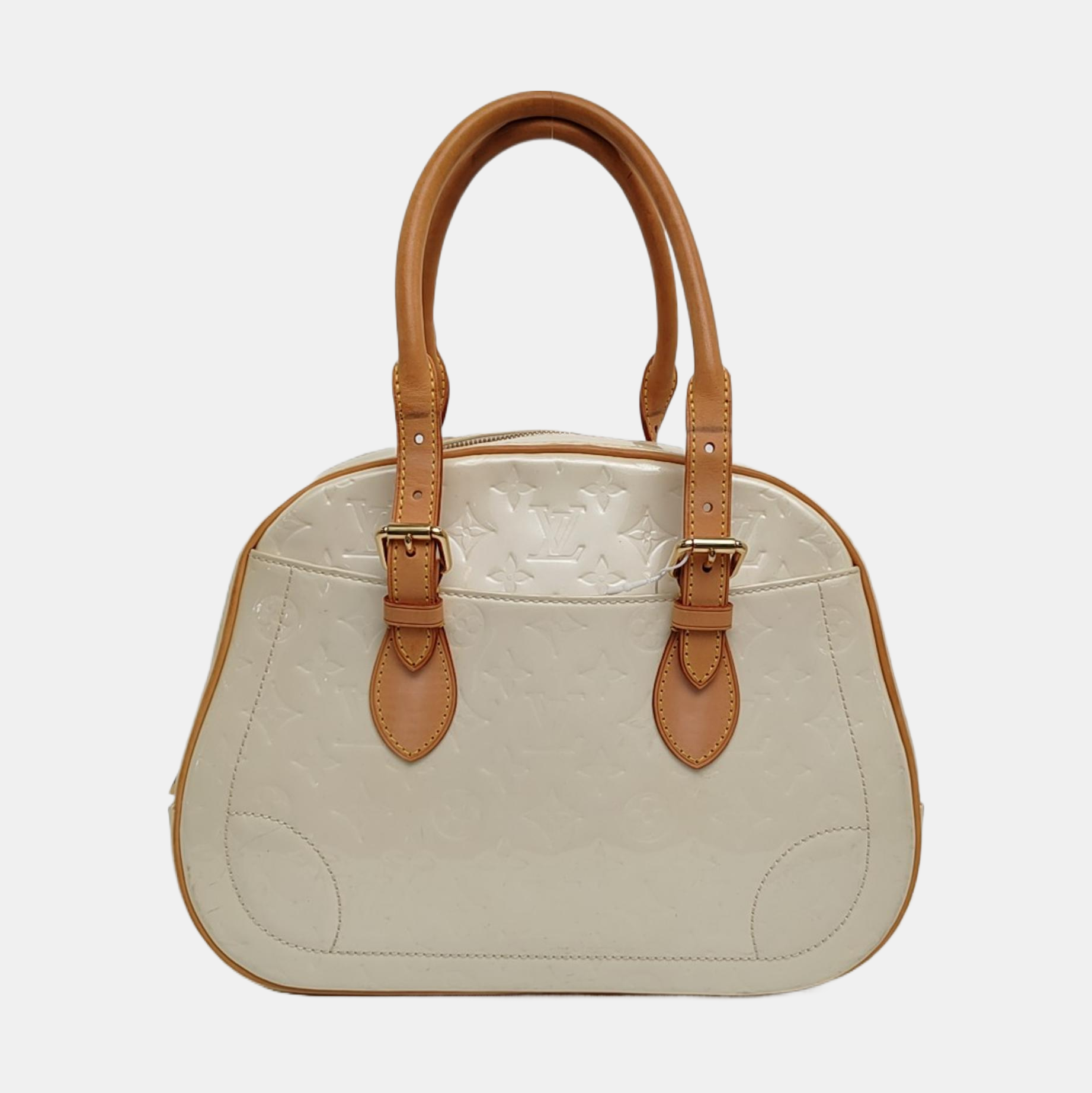 SUMMIT DRIVE Monogram Calfskin Beige