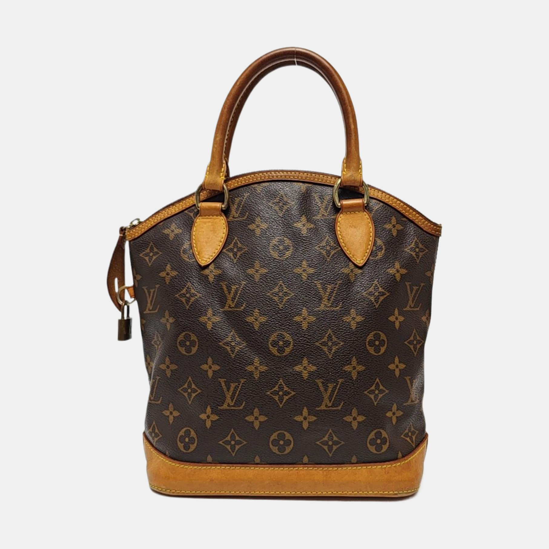 LOCKIT PM Monogram Coated Canvas Brown
