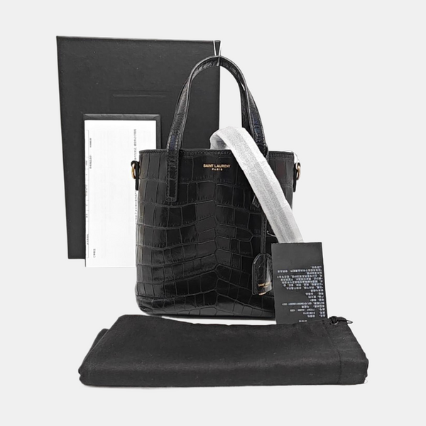 Calfskin Tote Bag Black