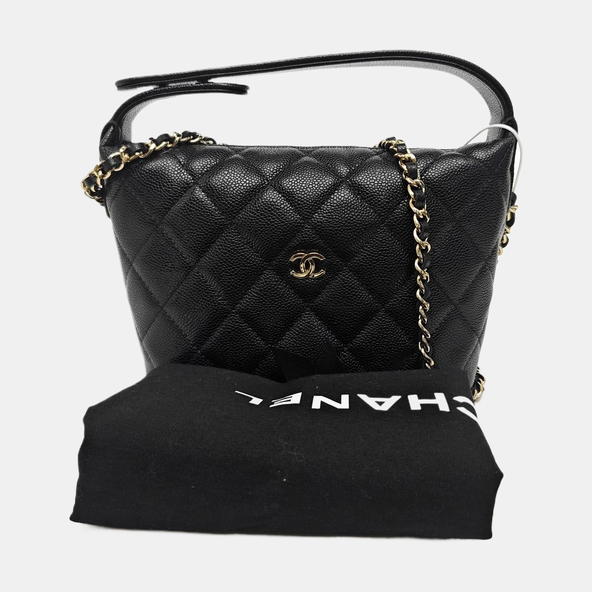 HOBO Quilted Grained Calfskin Black