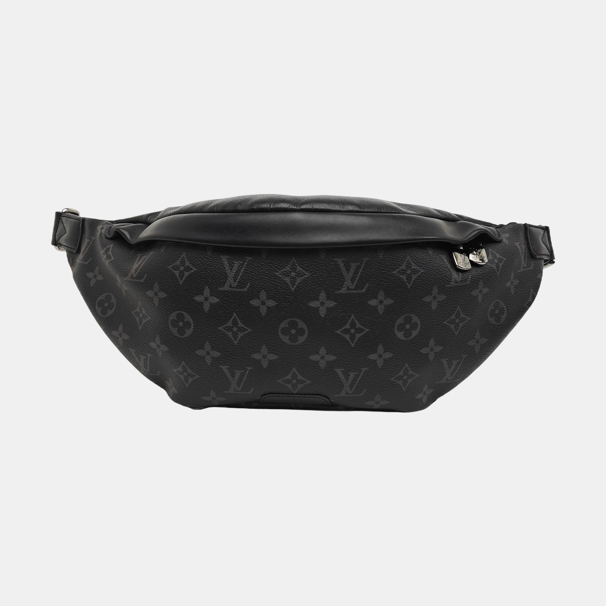 DISCOVERY PM Monogram Coated Canvas Black