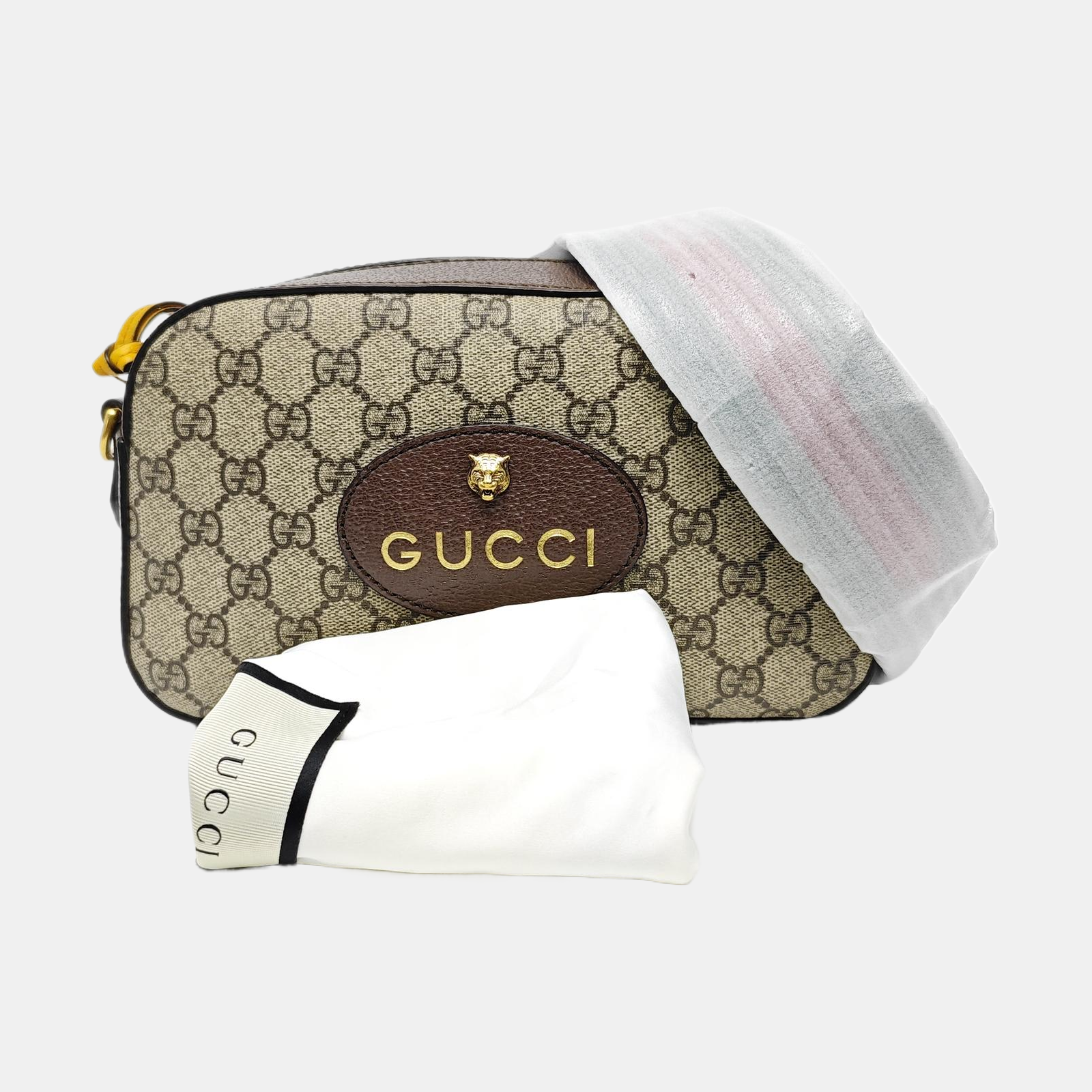 Neo Vintage Monogram Coated Canvas Beige