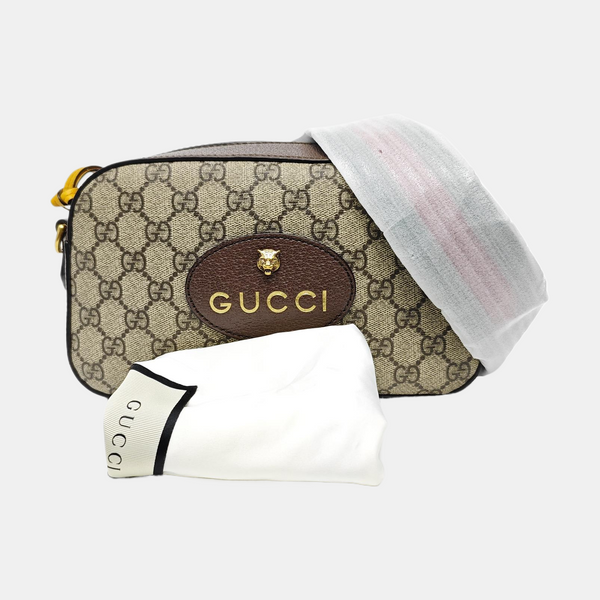 Neo Vintage Monogram Coated Canvas Beige