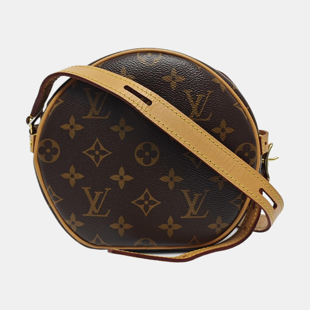 BOITE CHAPEAU PM Monogram Coated Canvas Brown