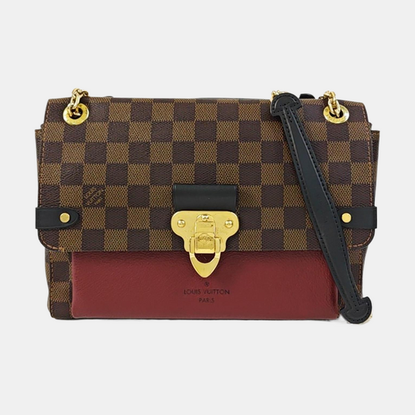 VAVIN PM Damier Ebene Coated Canvas Brown