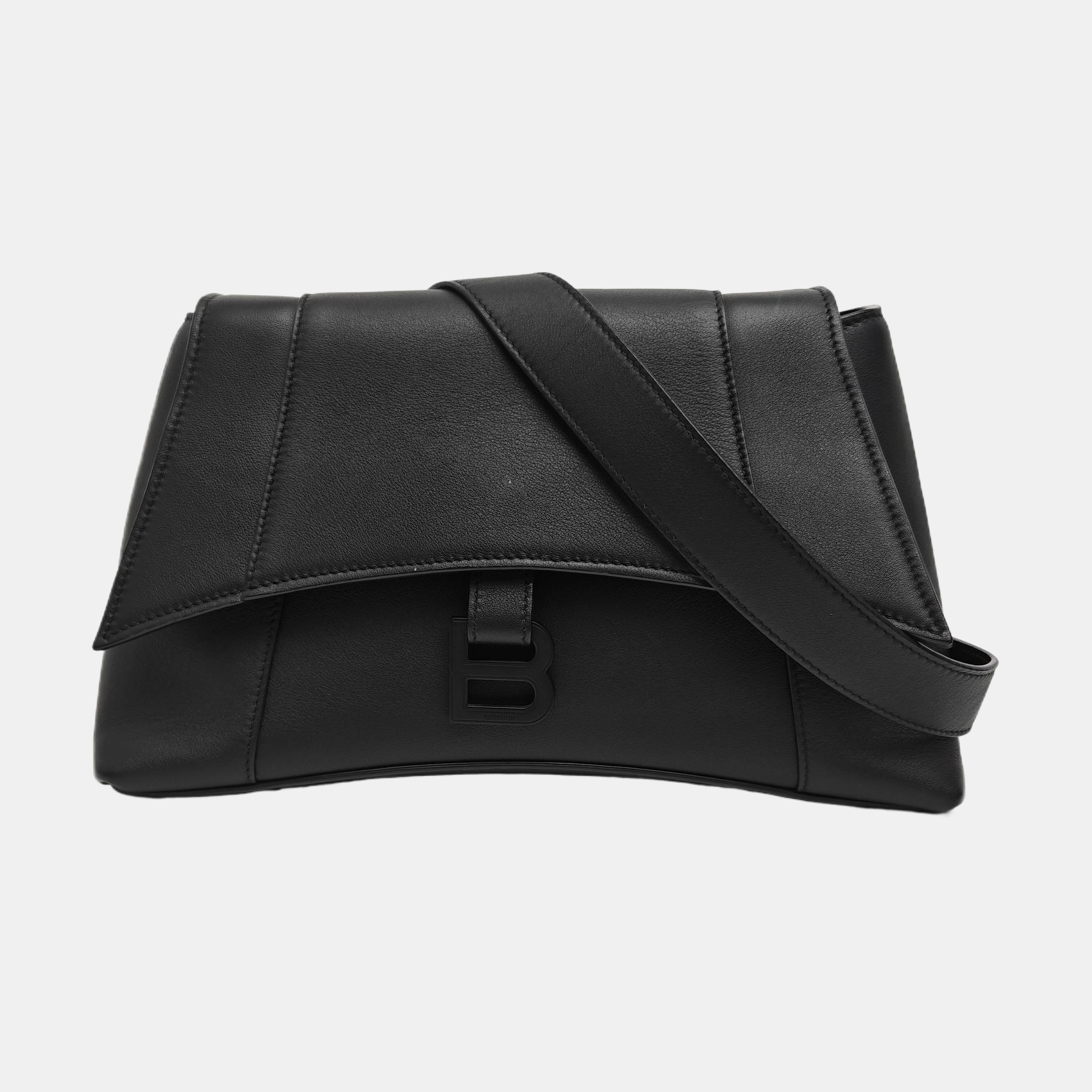 Downtown Small Quilted Calfskin Black