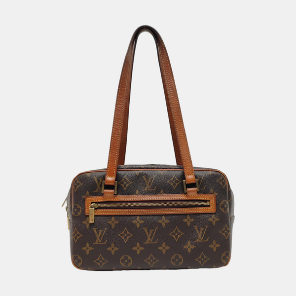 CITE Monogram Coated Canvas Brown