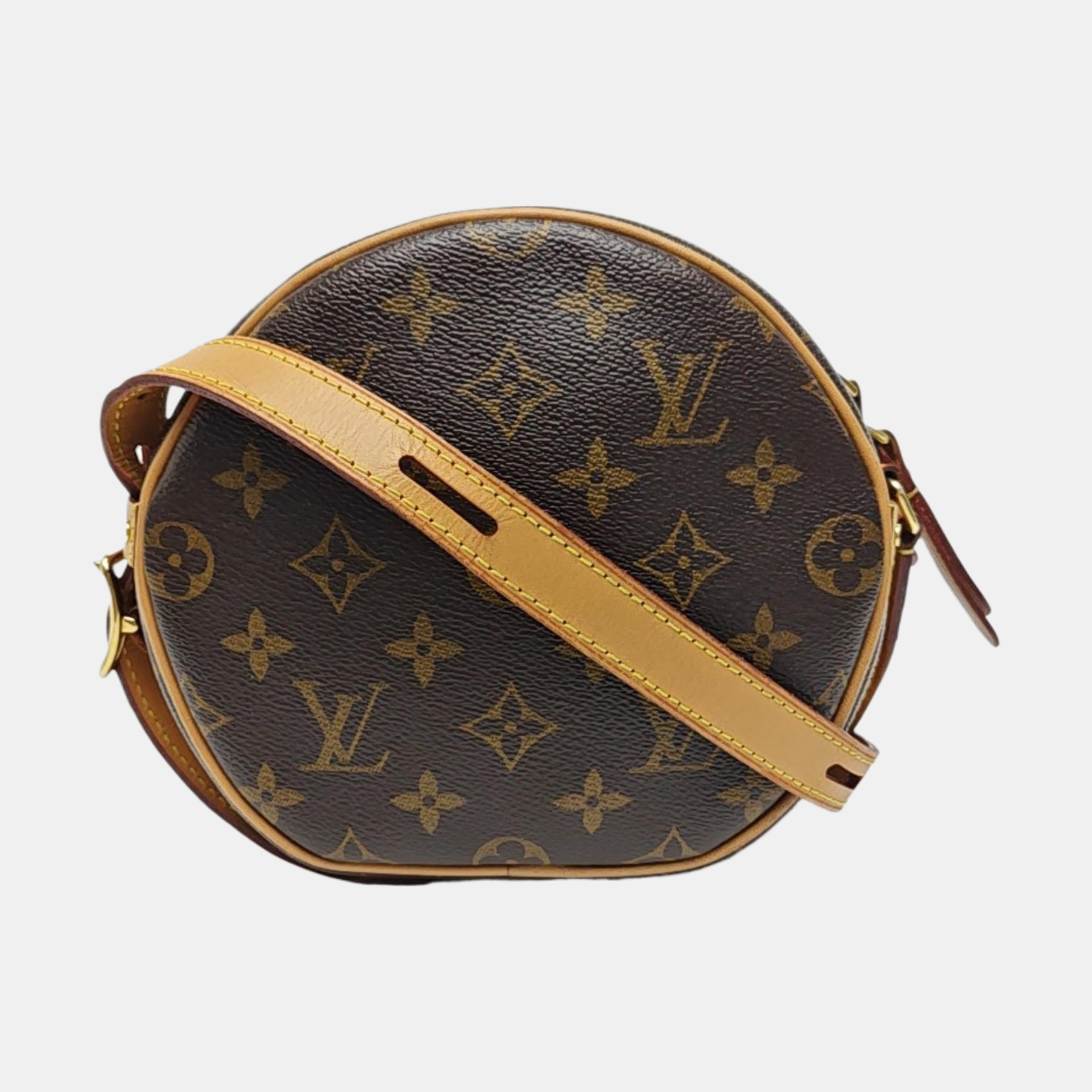 BOITE CHAPEAU PM Monogram Coated Canvas Brown
