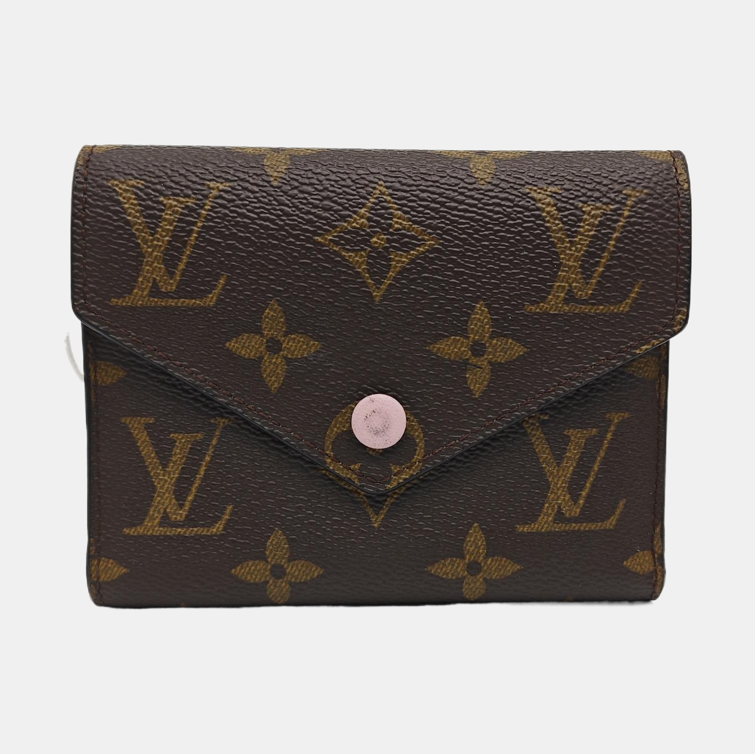 VICTORINE Monogram Coated Canvas Brown Wallet