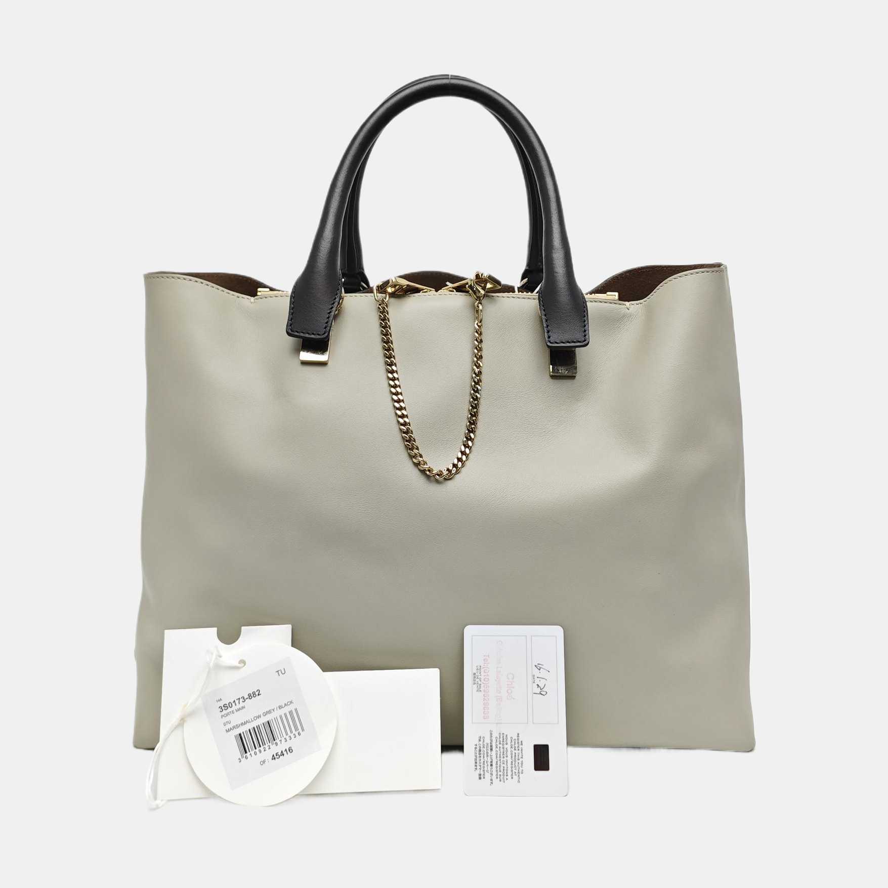 Baylee Leather Gray
