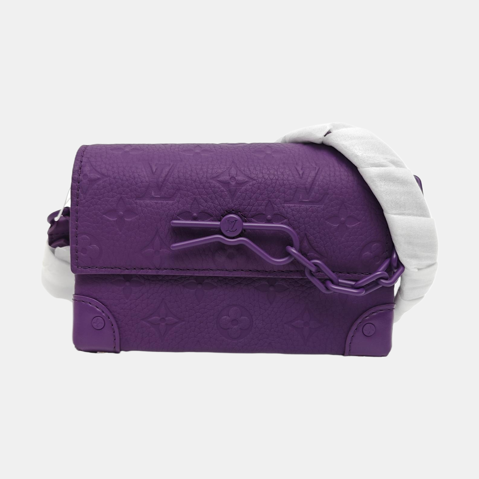 STEAMER Mini Monogram Calfskin Purple
