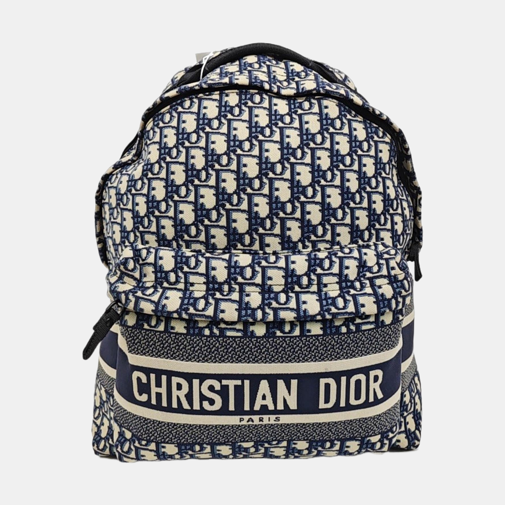 Diortravel Oblique Canvas Blue