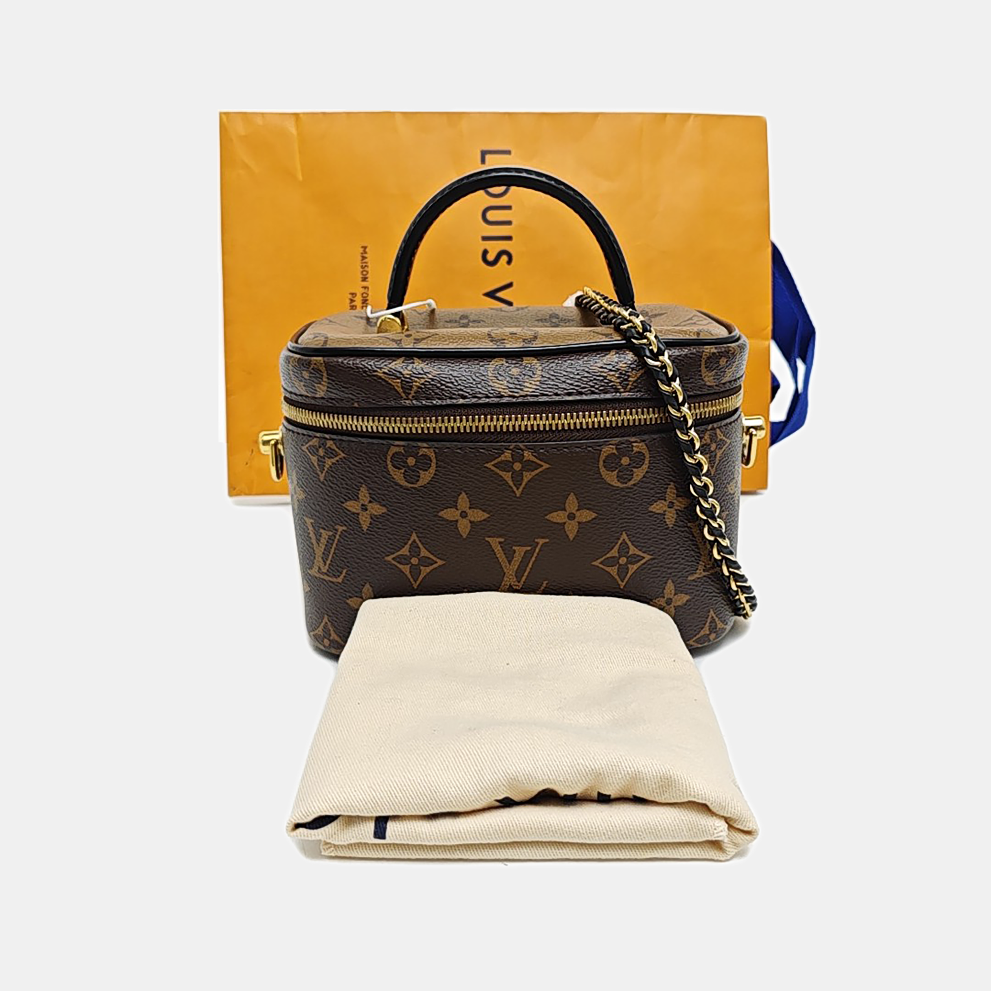 VANITY PM Monogram Coated Canvas Brown