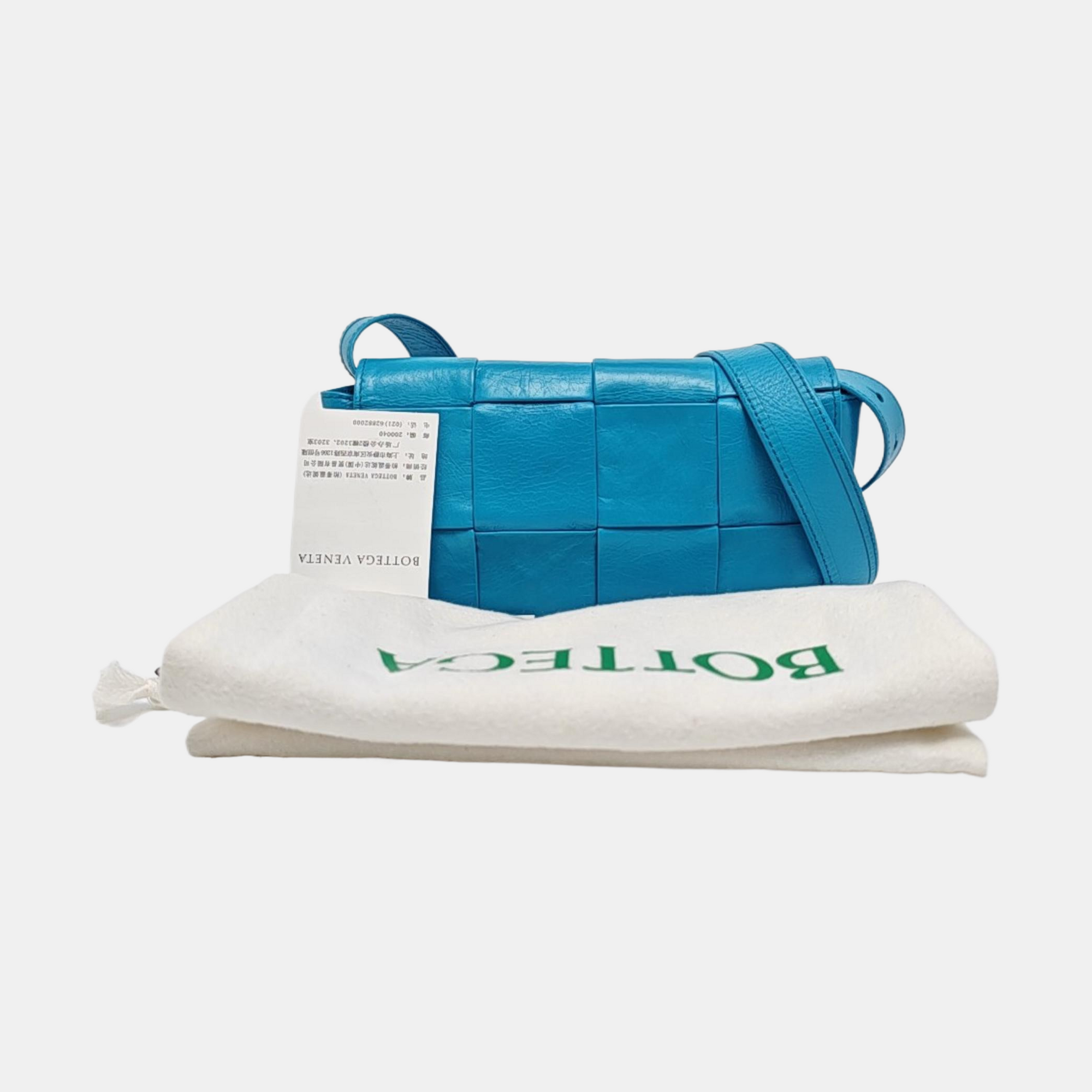 Cassette Mini Calfskin Blue