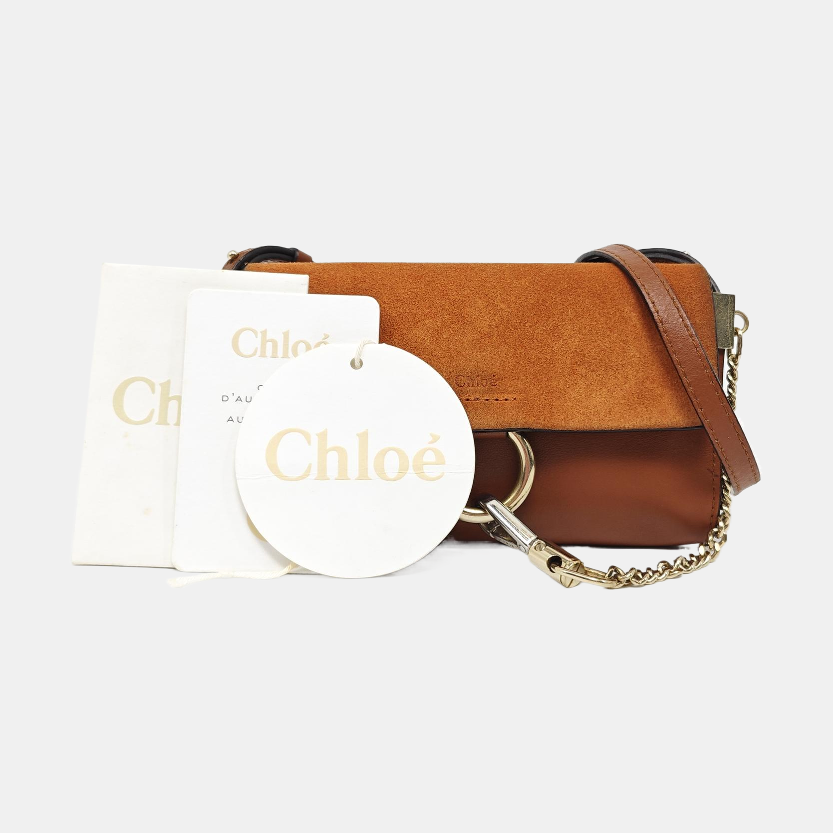 Faye Mini Calfskin Brown