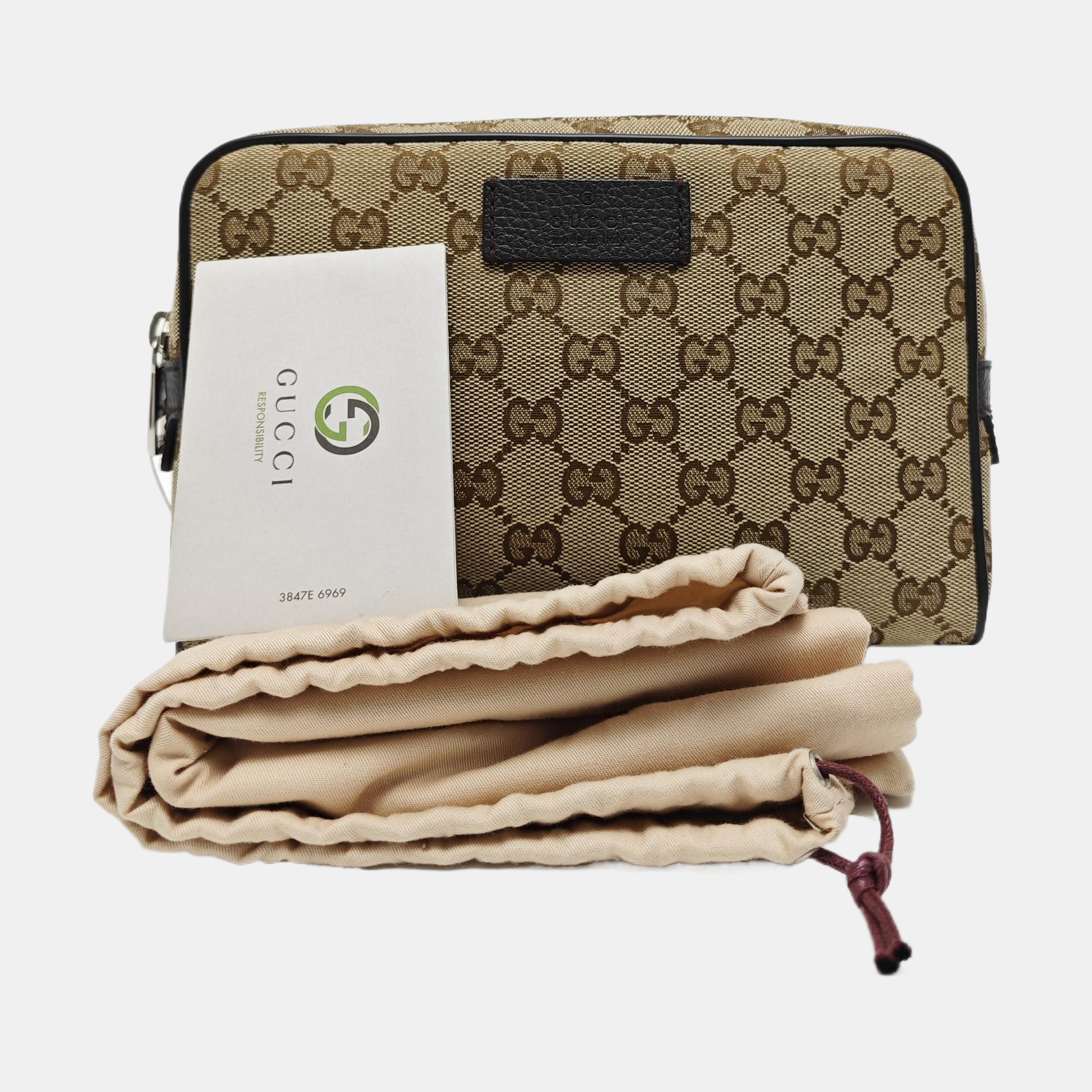 GG Imprime Monogram Canvas Black