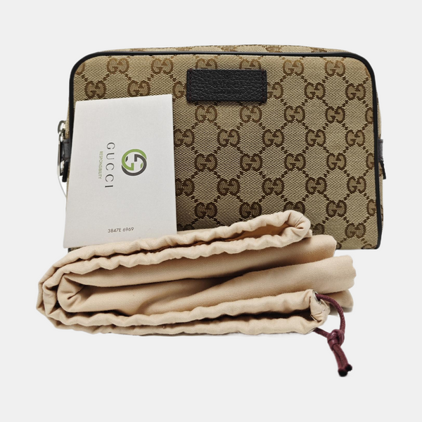 GG Imprime Monogram Canvas Black
