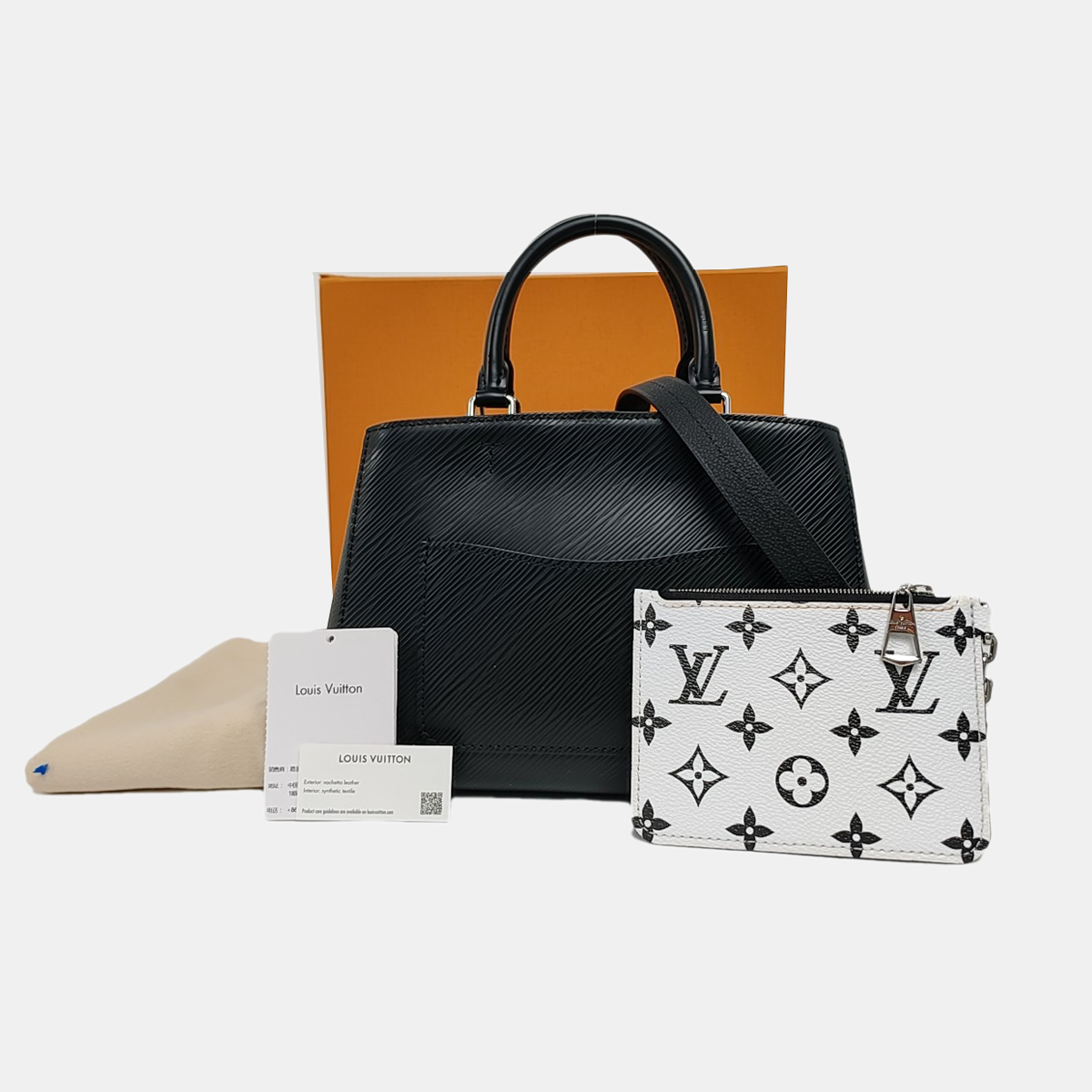 MARELLE TOTE Epi Black