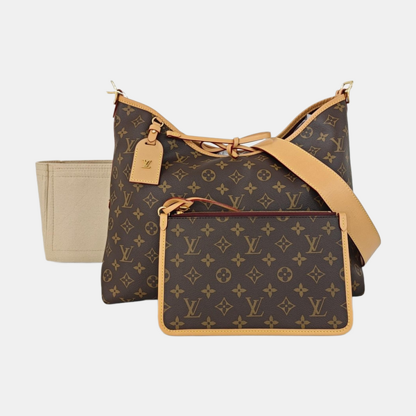 CARRYALL MM Monogram Coated Canvas Brown
