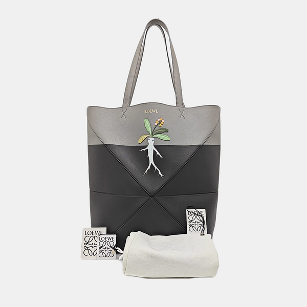 Puzzle Fold Large Leather Multicolor