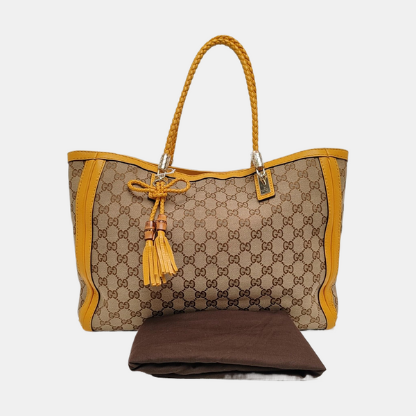 Bella Monogram Canvas Beige