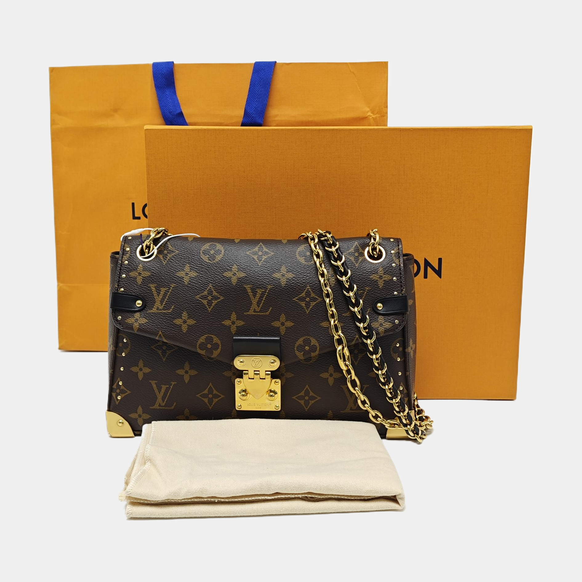 TRUNKIE Monogram Coated Canvas Brown