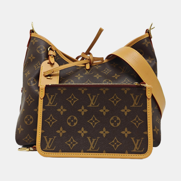 CARRYALL PM Monogram Coated Canvas Brown
