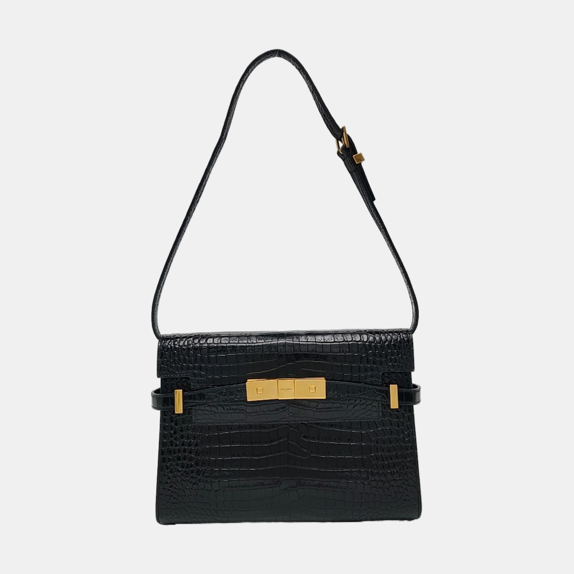 MANHATTAN Small Calfskin Black