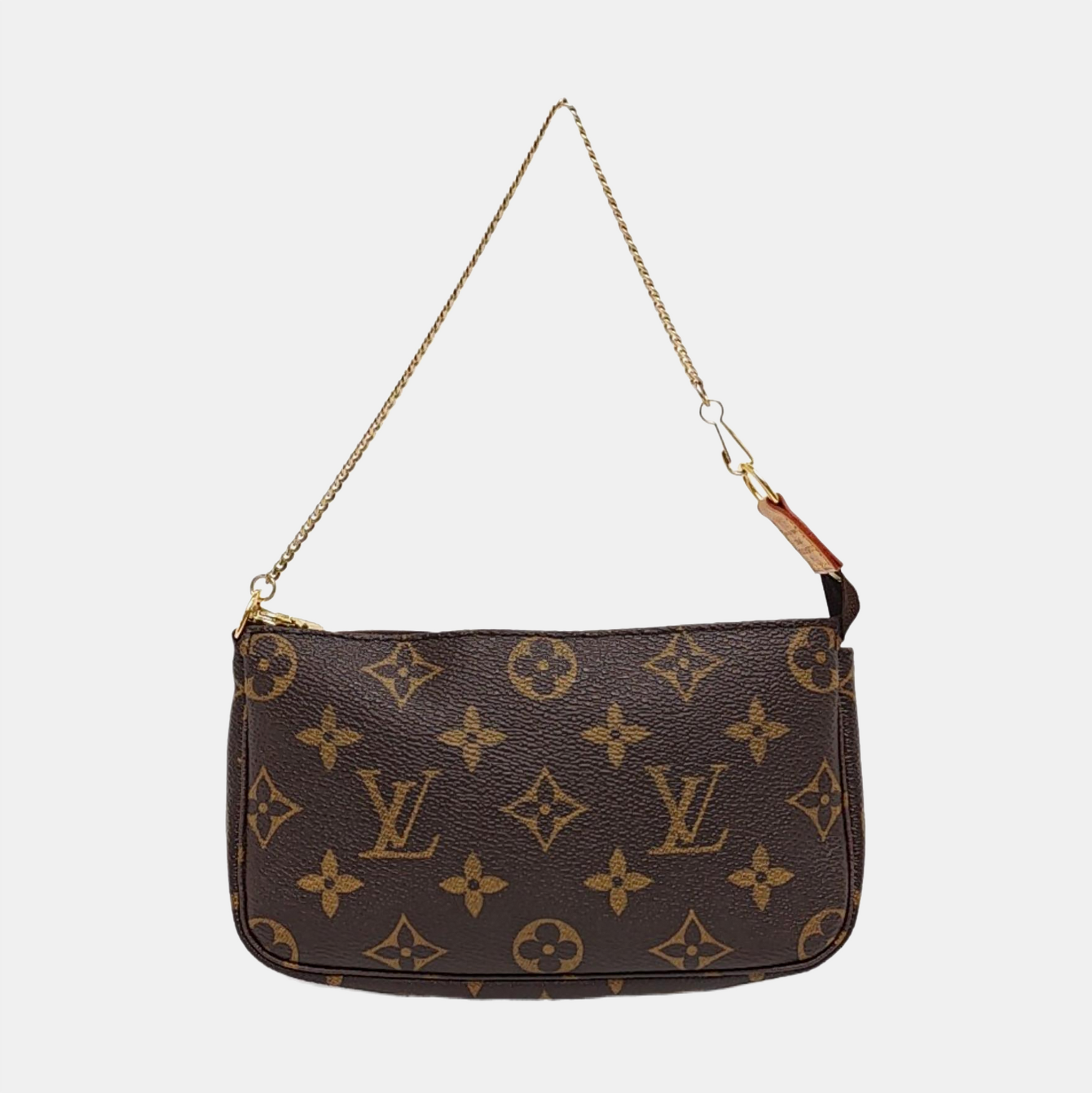 ACCESSOIRES Mini Monogram Coated Canvas Brown