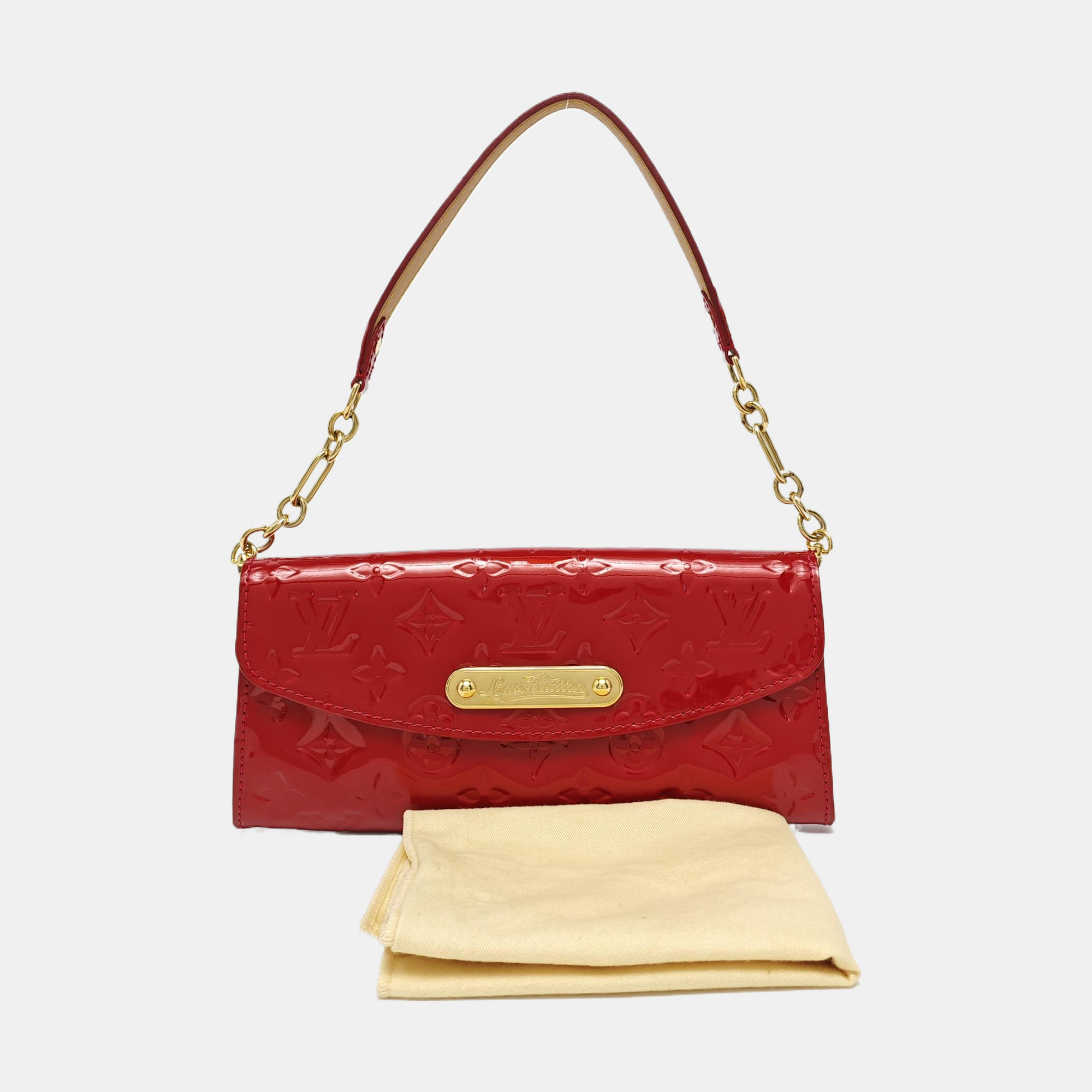 SUNSET BOULEVARD Patent Leather Red