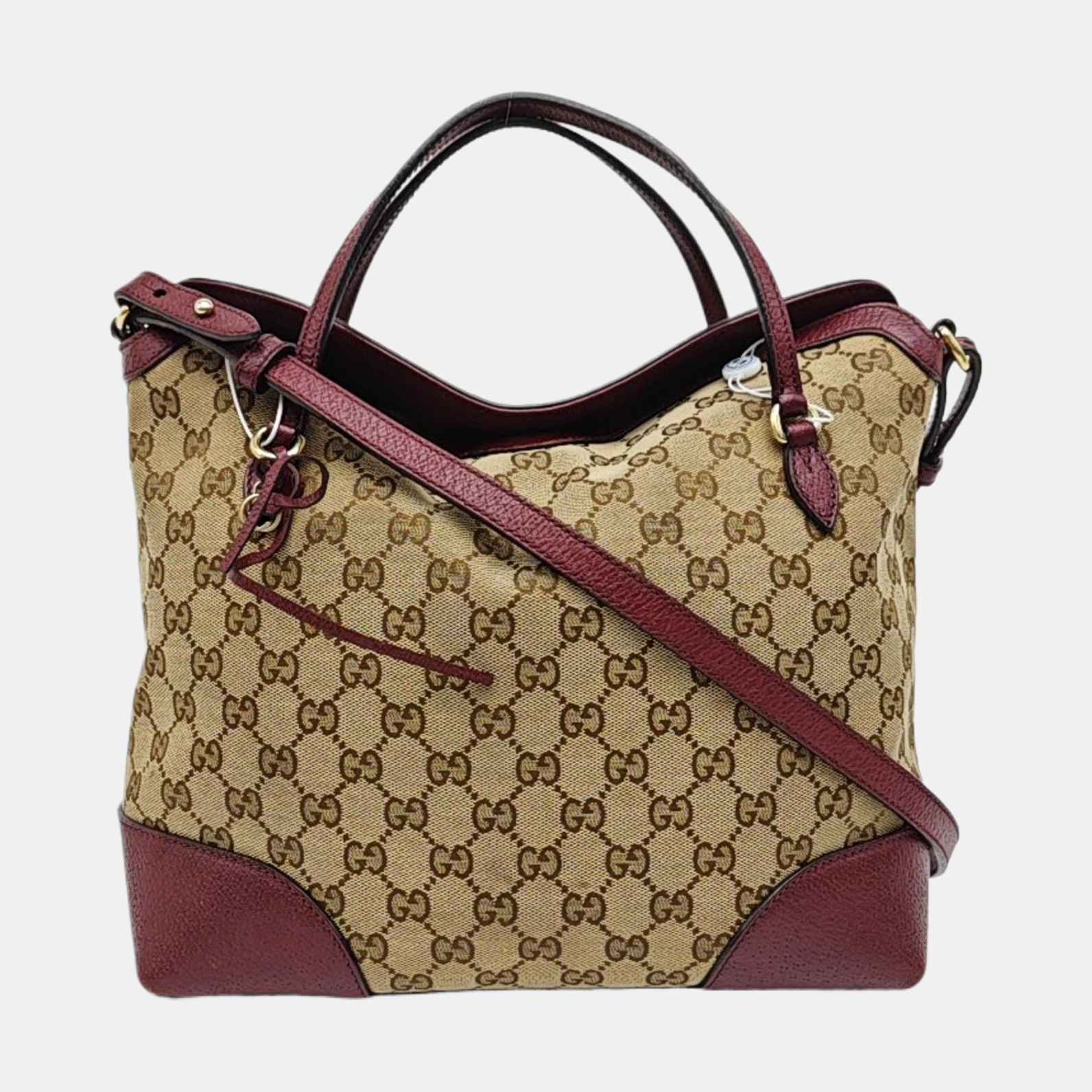 Bree Monogram Canvas Brown