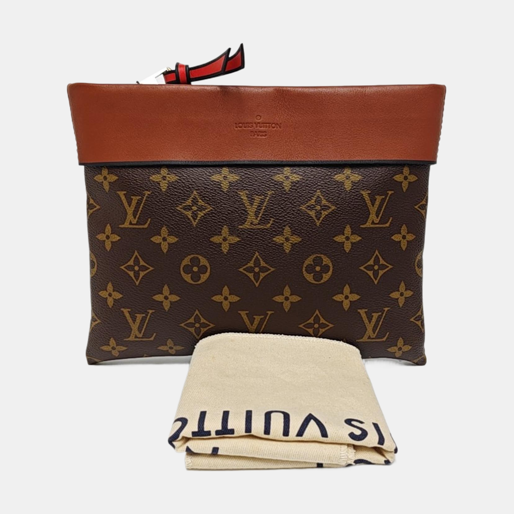 TUILERIES Monogram Coated Canvas Brown