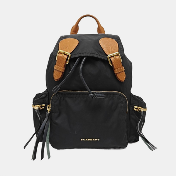The Rucksack Medium Nylon Black