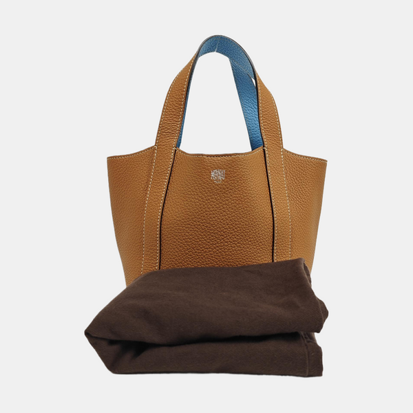 Calfskin Tote Bag Brown