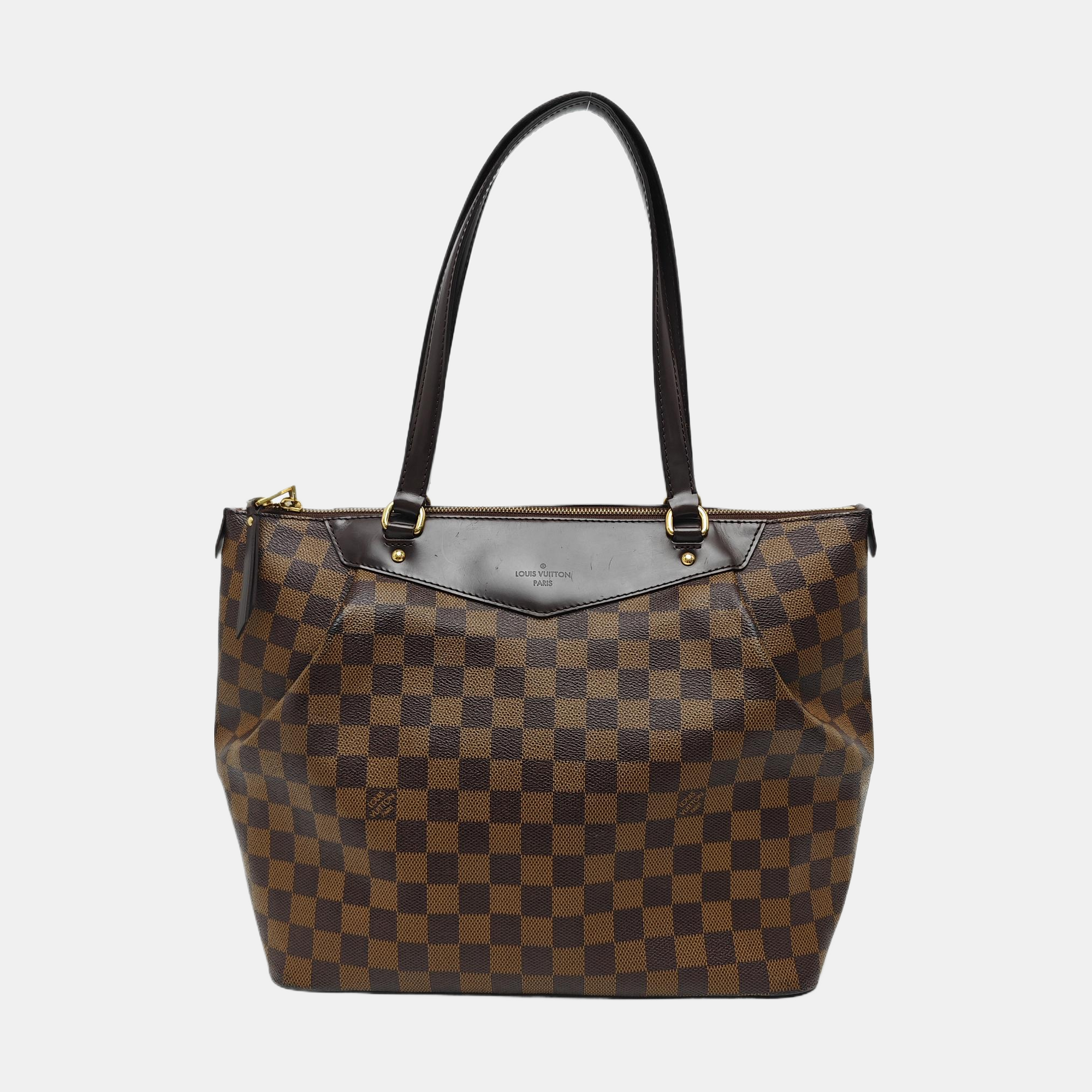 WESTMINSTER GM Damier Ebene Coated Canvas Brown