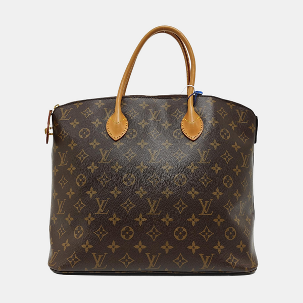 LOCKIT MM Monogram Coated Canvas Brown