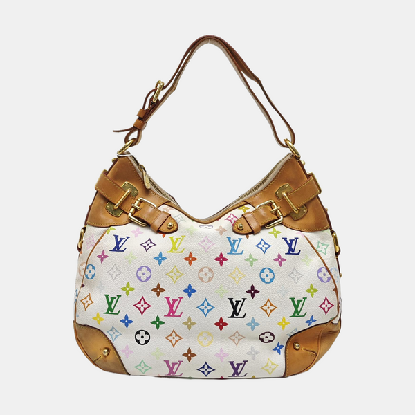 LV × TM GRETA Monogram Coated Canvas White