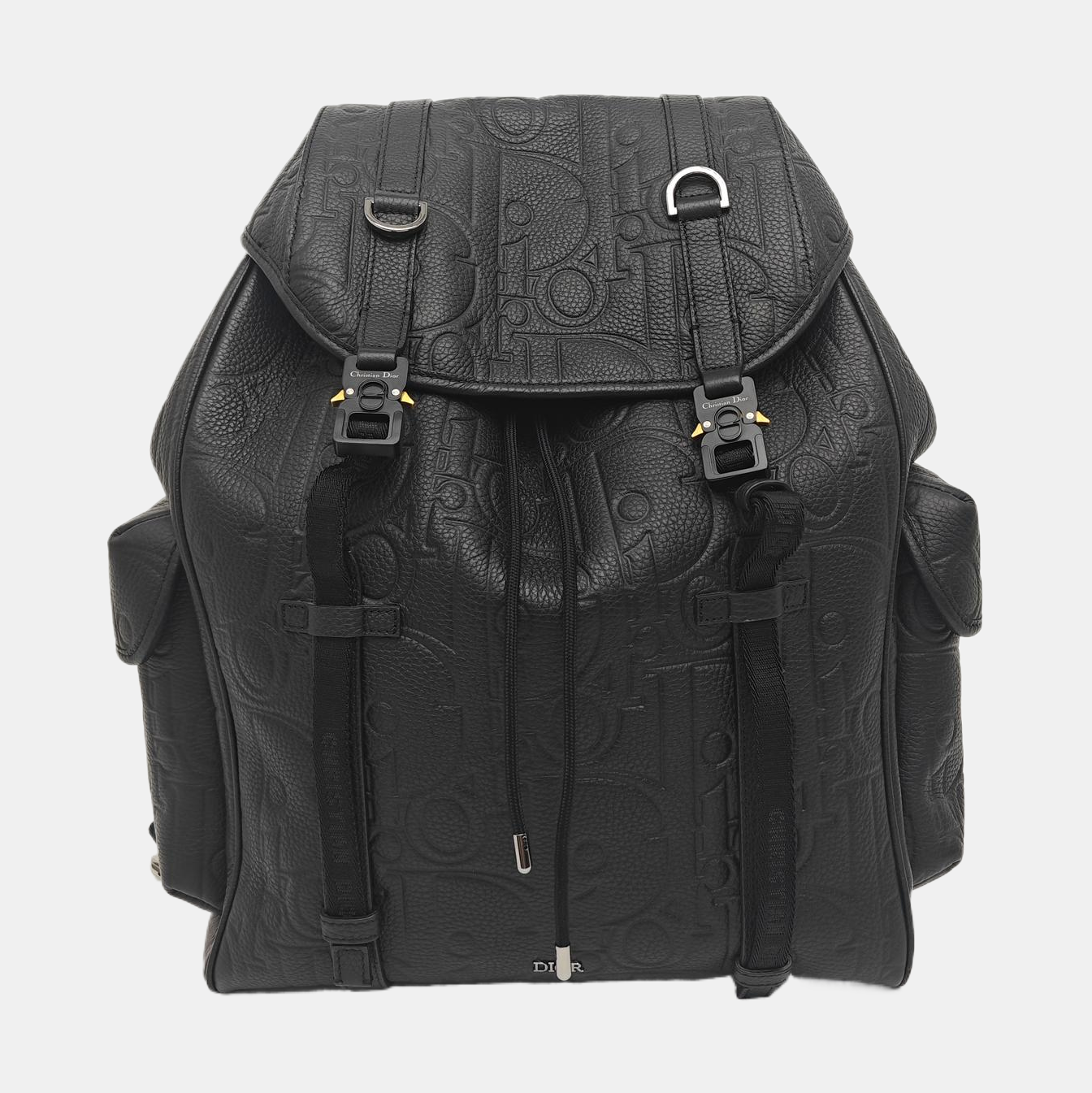 Hit The Road Oblique Calfskin Black
