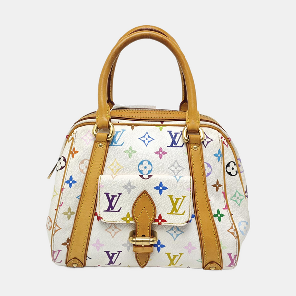 LV × TM PRISCILLA Monogram Coated Canvas White