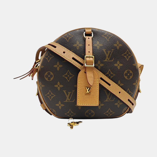 BOITE CHAPEAU MM Monogram Coated Canvas Brown