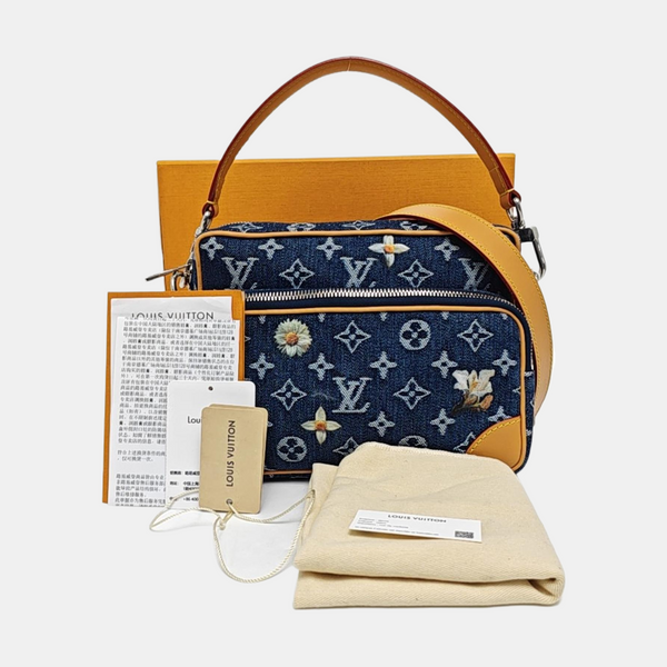 NIL Monogram Denim Blue
