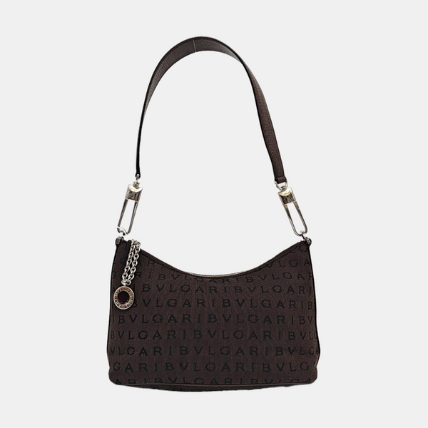 LOGO MANIA Canvas Brown