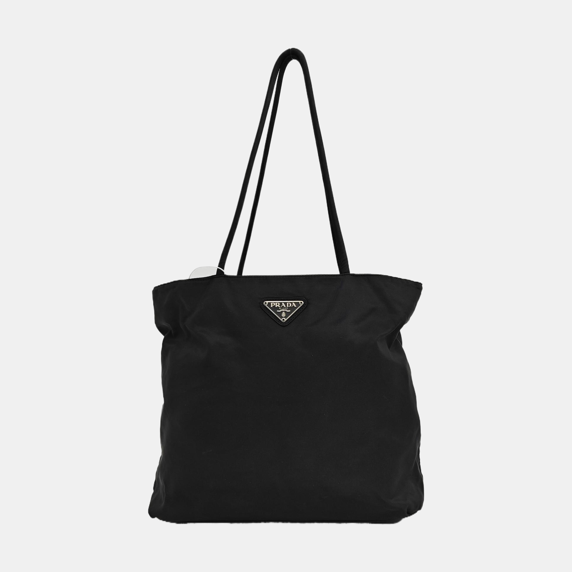 Nylon Tote Bag Black