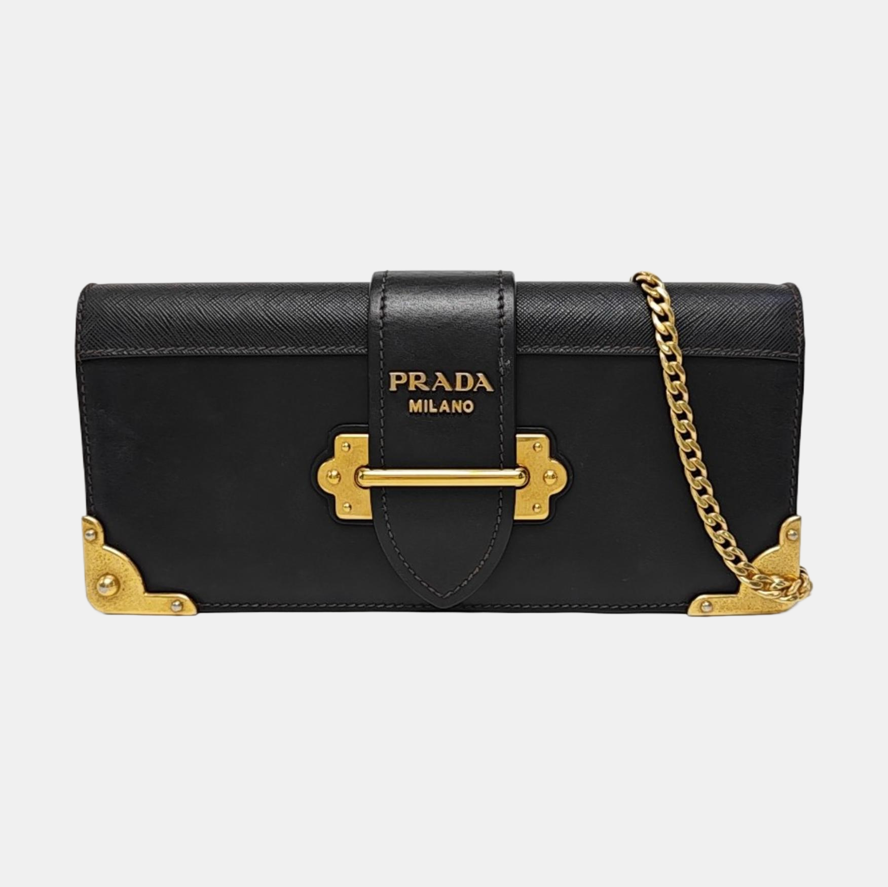 Cahier Saffiano Calfskin Black