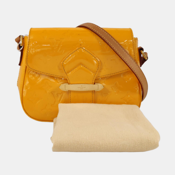 BELLFLOWER Monogram Calfskin Yellow